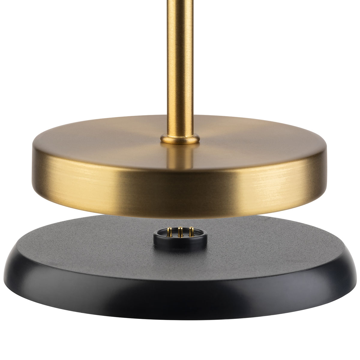 Tischleuchte MERLE MINI, Metall, Farbe: goldfarben, 1x LED 1,0 W / 100 lm, dimmbar in 3 Stufen, D: 9 cm, H: 25 cm