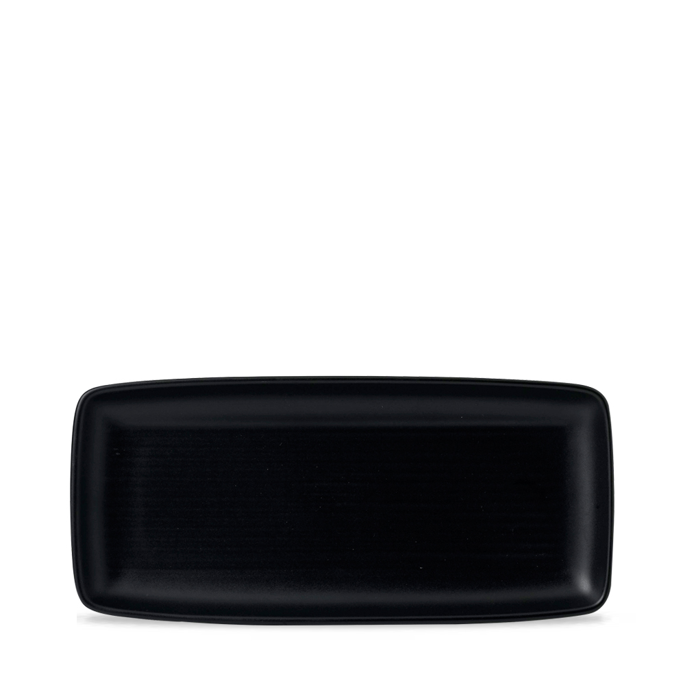 Dudson, Evo : Jet - Tablett rechteckig, 27,2 x 12,5 cm