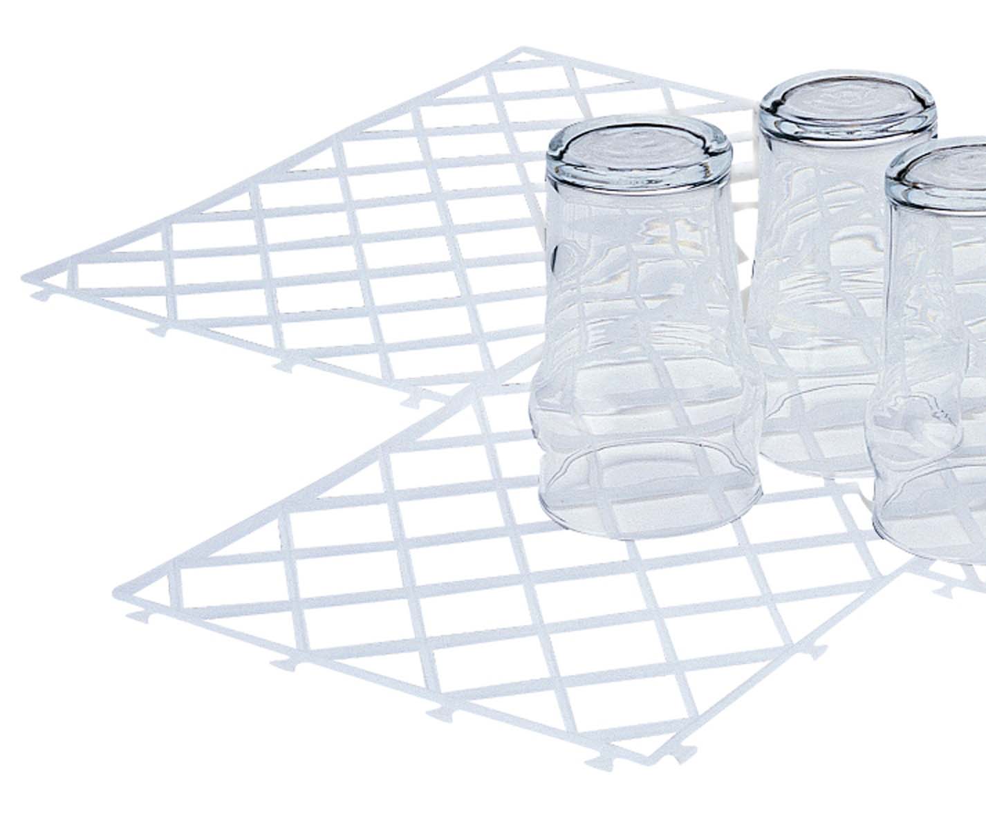 Gläsermatte, transparent, 10 Stück, 30 x 20 cm