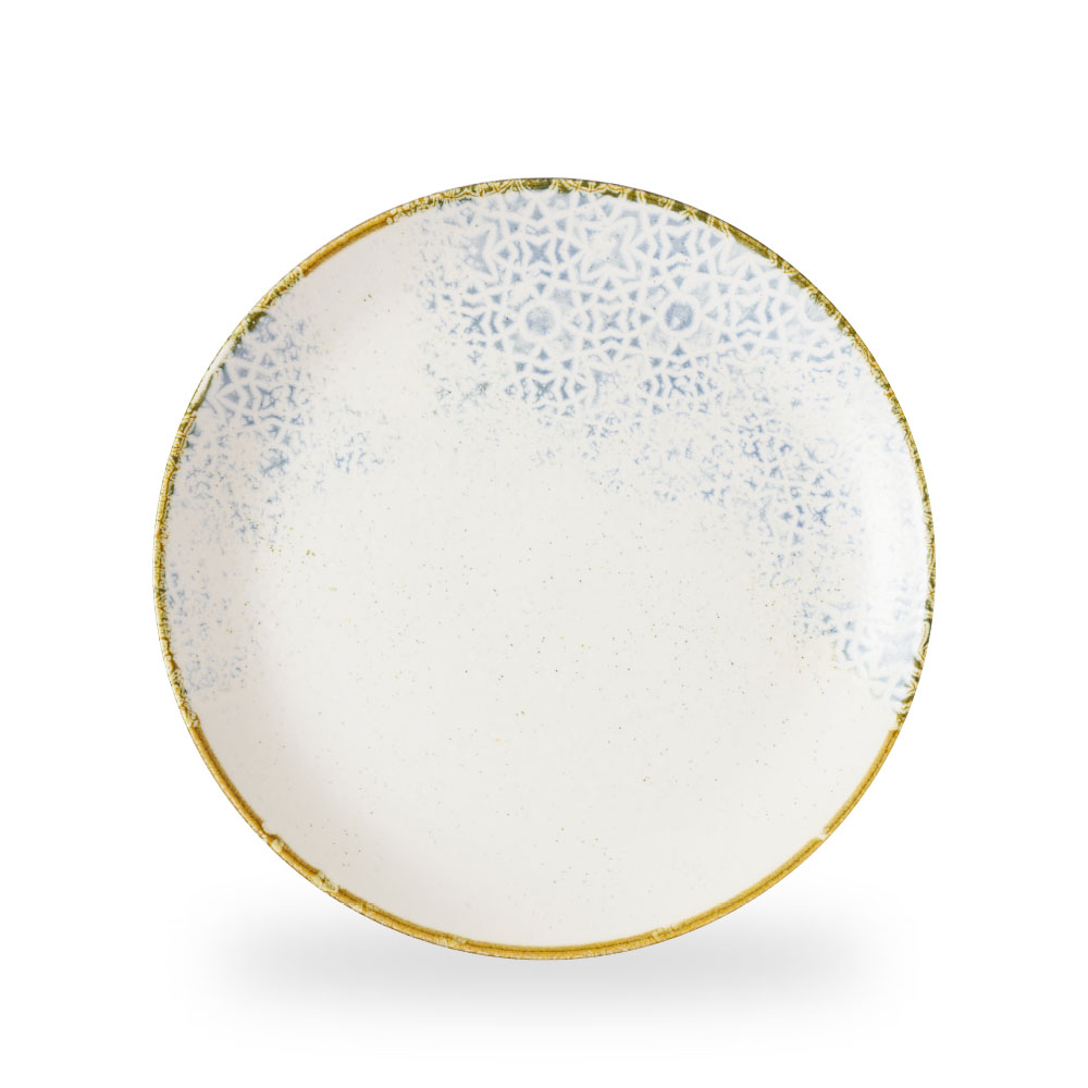 Churchill, Stonecast Amalfi : Blue - Teller flach Coup, 28,8 cm