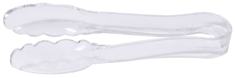 Salatzange, transparent, PC, L: 15 cm