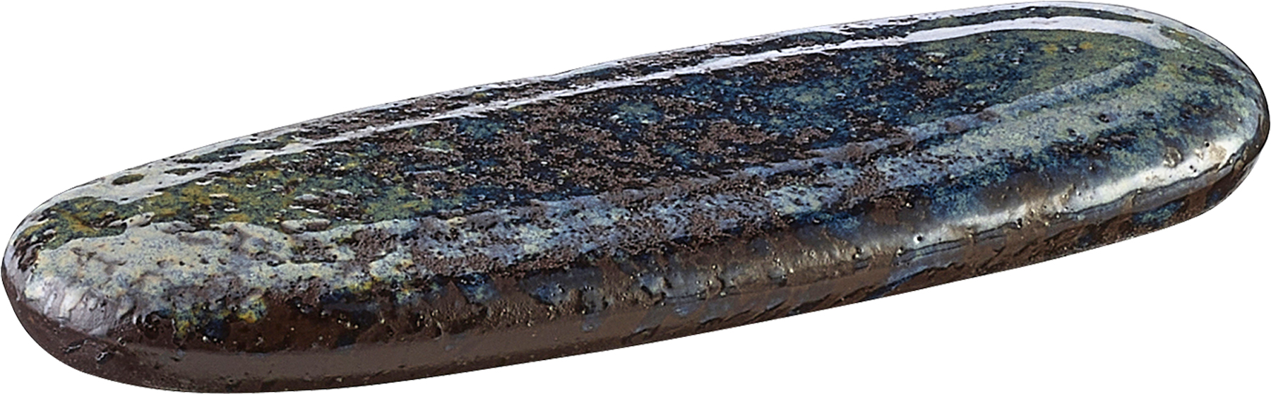 Playground, Stein - Besteckbänkchen, blau, 11,5 x 4,5 cm