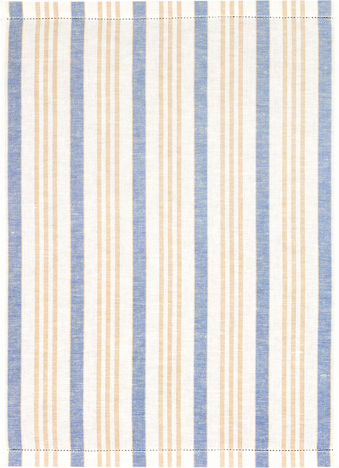 Küchentuch Streifen mit Hohlsaum - Halbleinen 50 x 70 cm