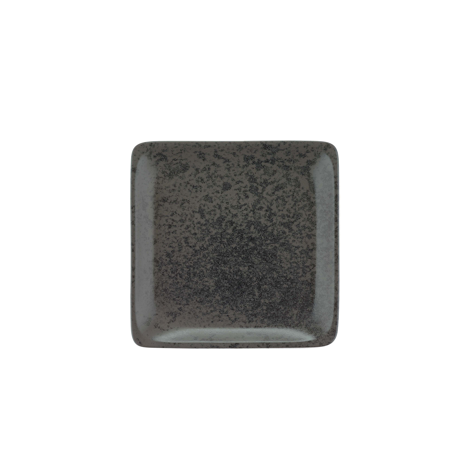Bauscher, Sandstone : Dekor 425775 Black - Teller flach quadratisch 15,2 x 15,2 cm