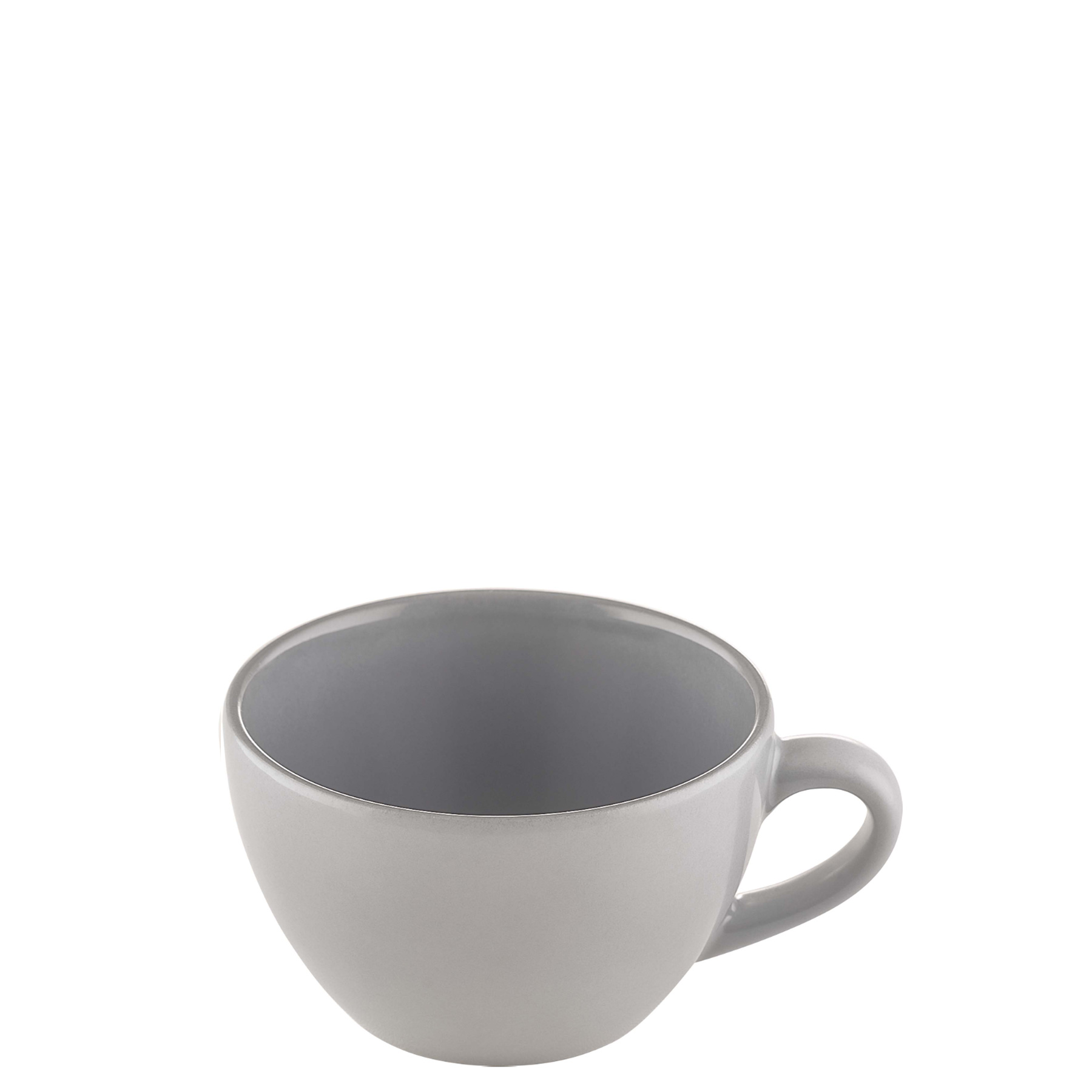 Bauscher, Sandstone : Dekor 700562 Gray Uni - Espresso-Obere nieder 0,09 ltr.