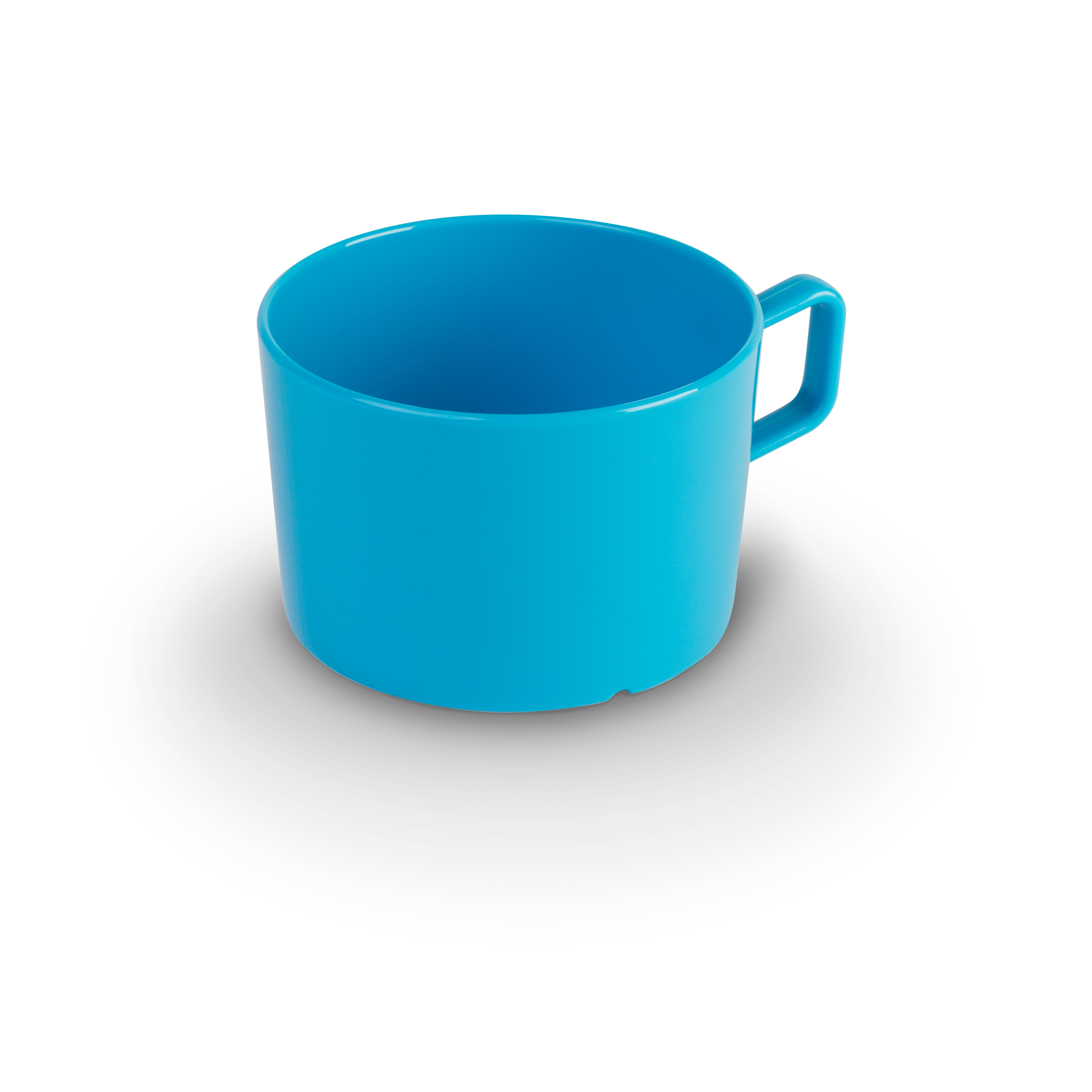 Tasse PC, uni, hellblau, D x H: 7,5 x 5 cm/ 0,2 ltr.