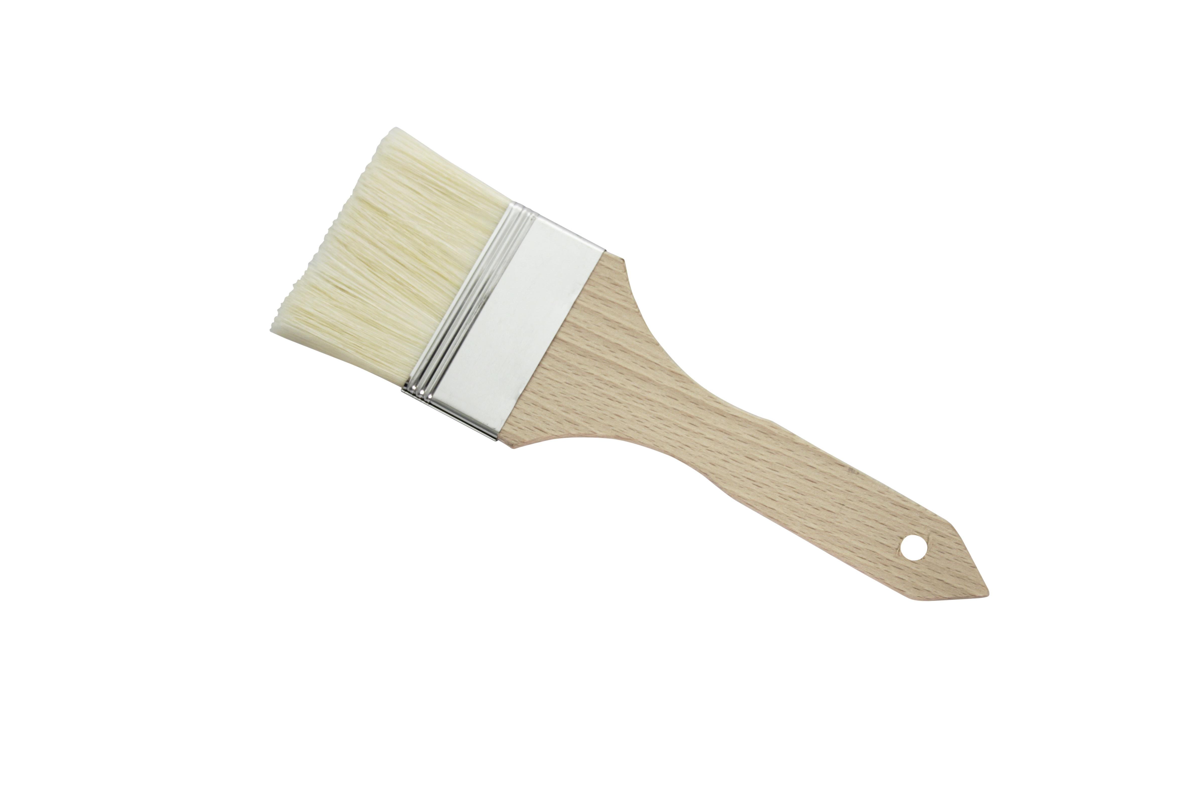 Bäckerpinsel, Holzstiel mit Borloch, 3