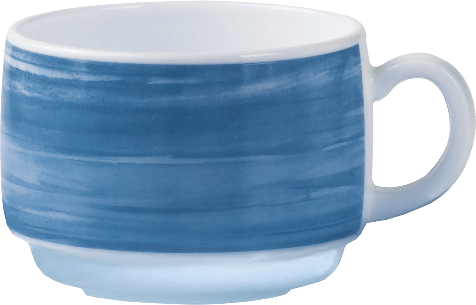 Arcoroc, Brush Blue Jean - Kaffee-Obere, 0,19 ltr.