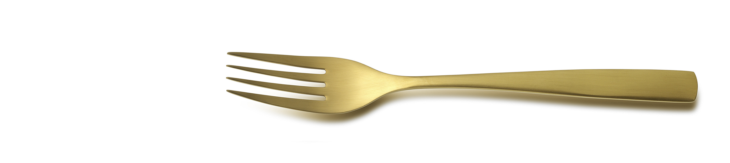 Comas, BCN Colors : PVD Gold 18/0 - Kuchengabel satiniert 140 mm