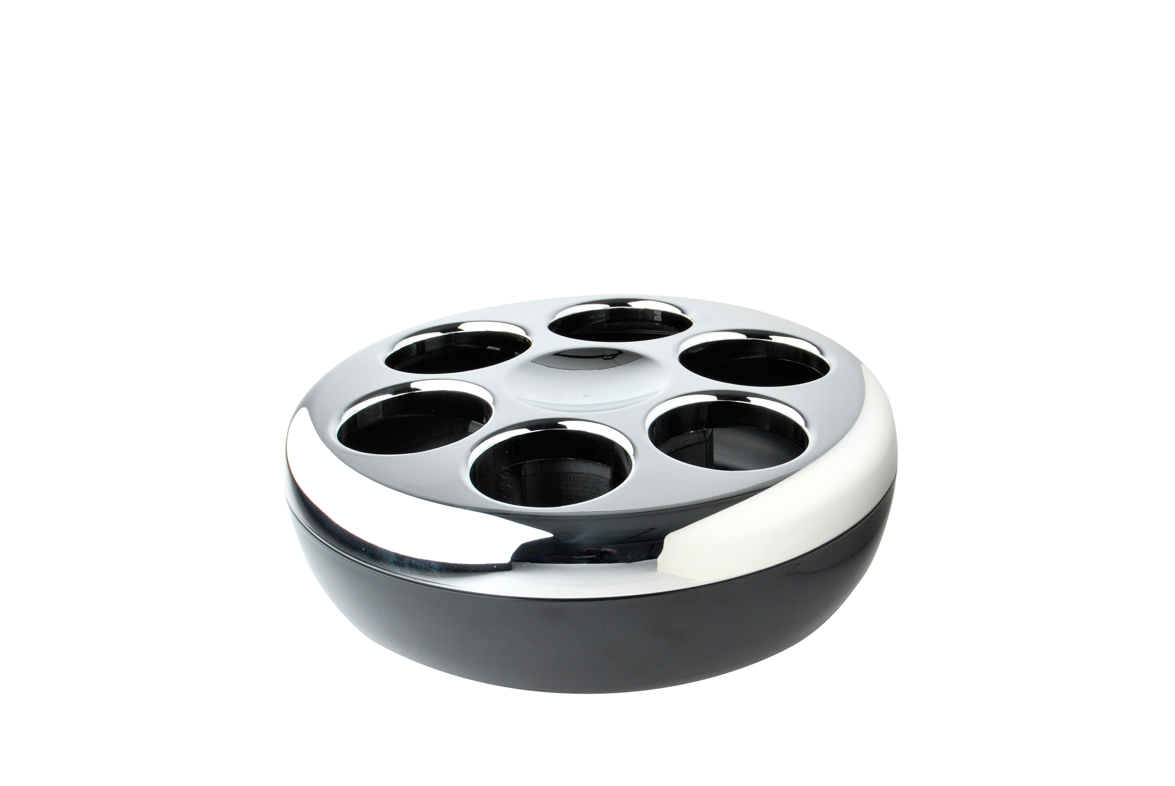 Konferenzflaschen-Kühler Helios Pure, Chrom/ Schwarz