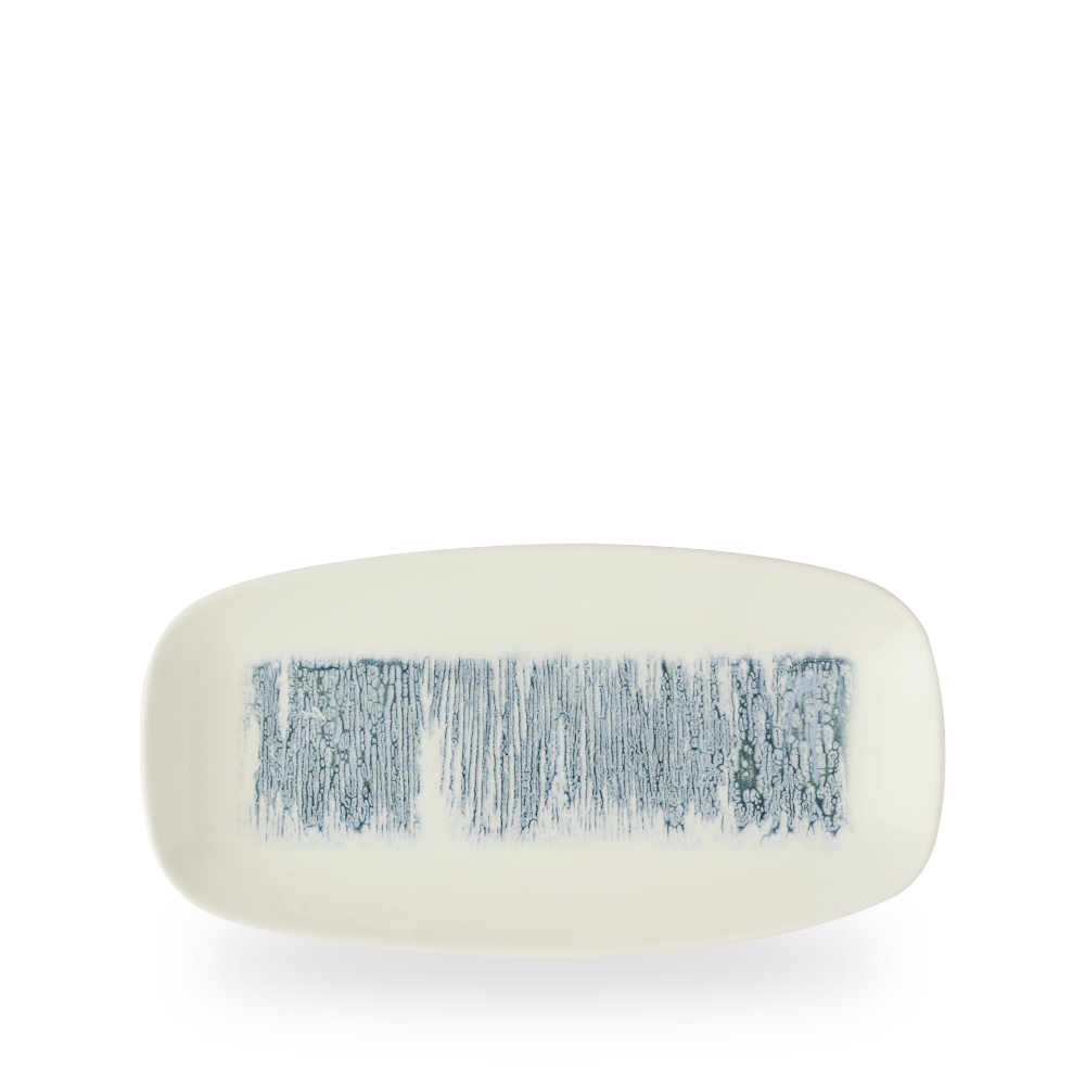 Churchill, Inked Lyra : Blue - Platte rechteckig 29,8 x 15,3 cm