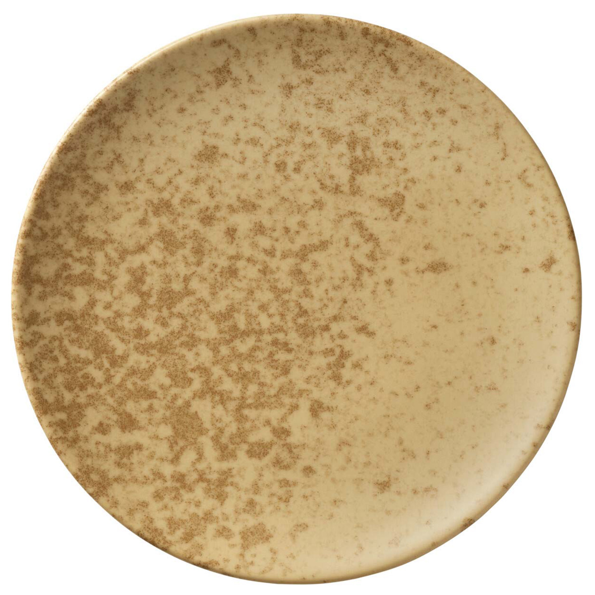 Bauscher, Sandstone : Dekor 426078 Dark Yellow - Teller flach coup rund 32 cm