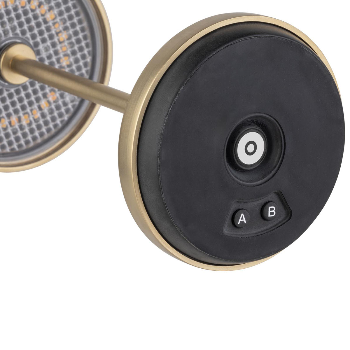 Tischleuchte JOSEF MINI, Metall, Farbe: champagner, 1x LED 2,2 W / 170 lm, dimmbar in 3 Stufen, D: 8 cm, H: 20,5 cm