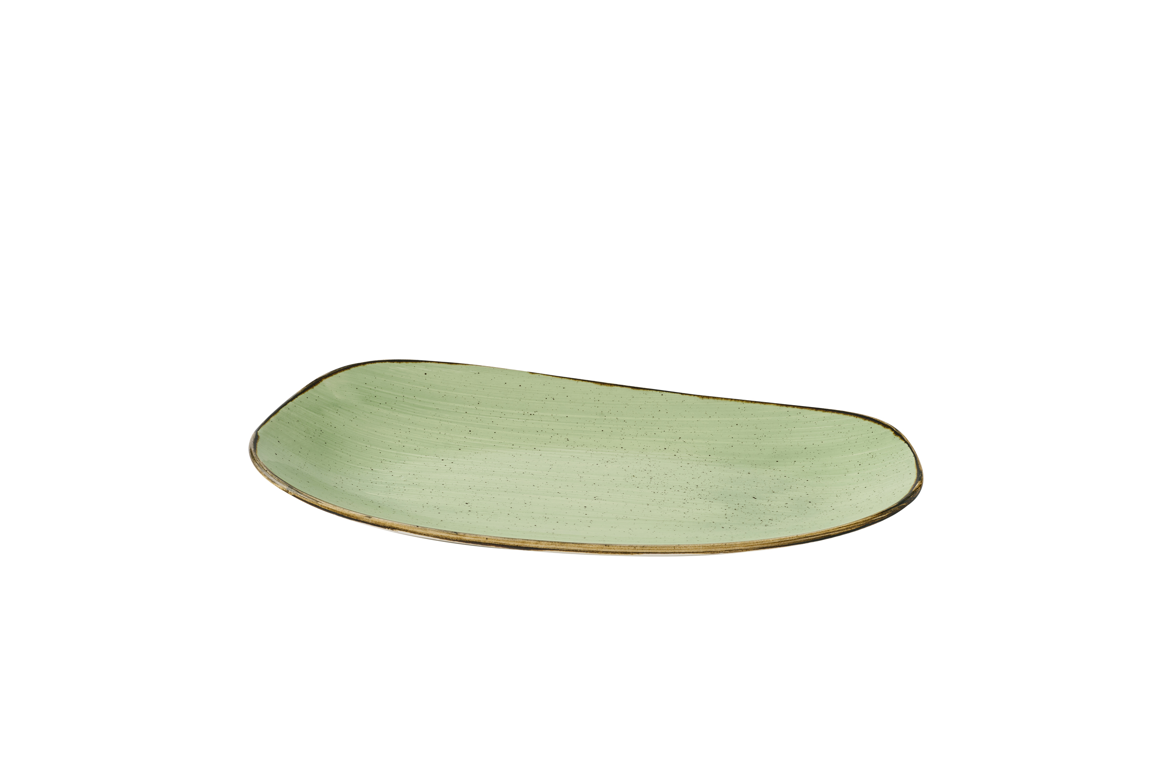 Churchill, Stonecast : Sage Green - Opal-Platte organisch, 35 x 18,5 cm