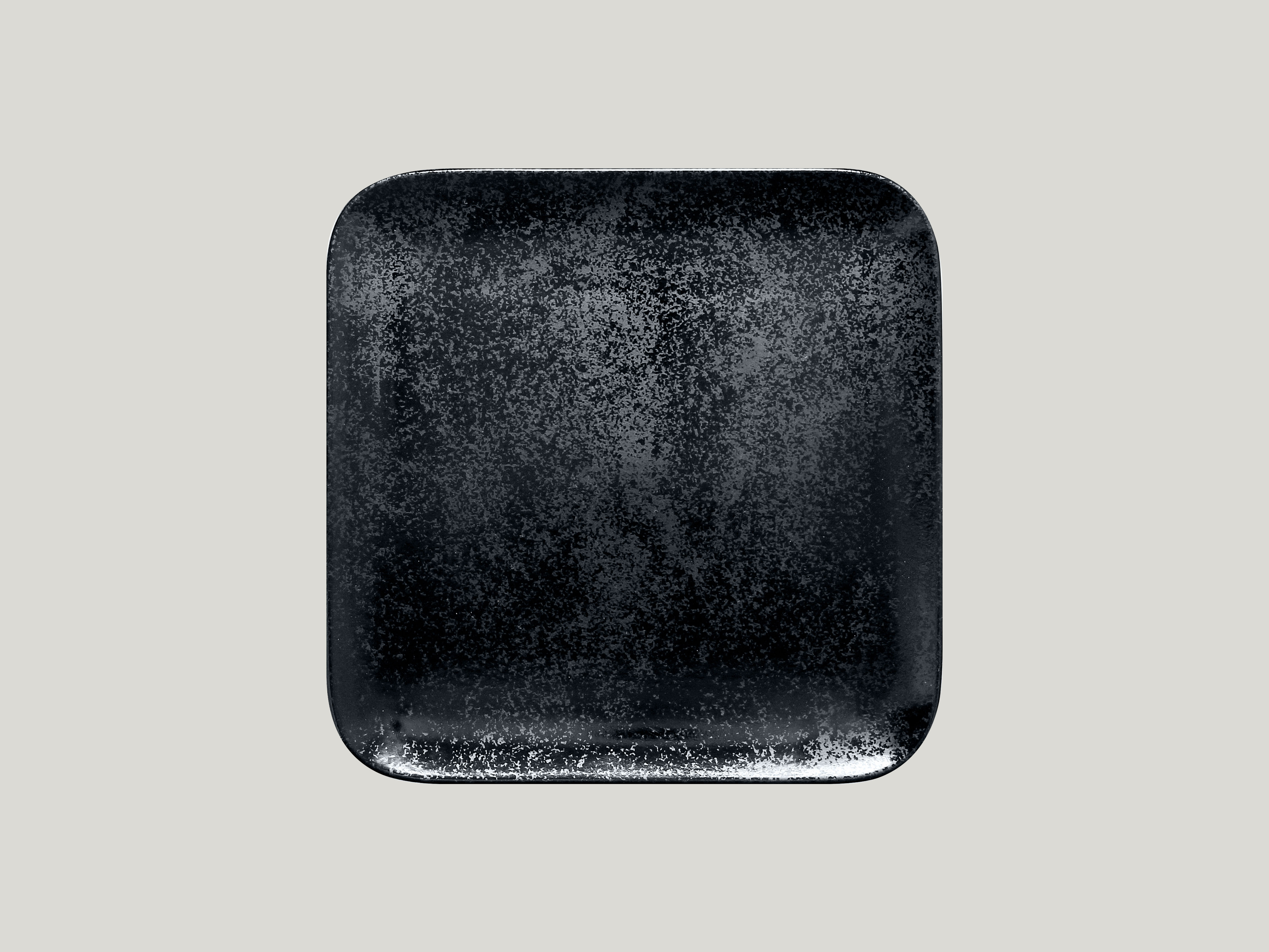 RAK, Karbon - Teller quadratisch, 24 x 24 x 1,7 cm