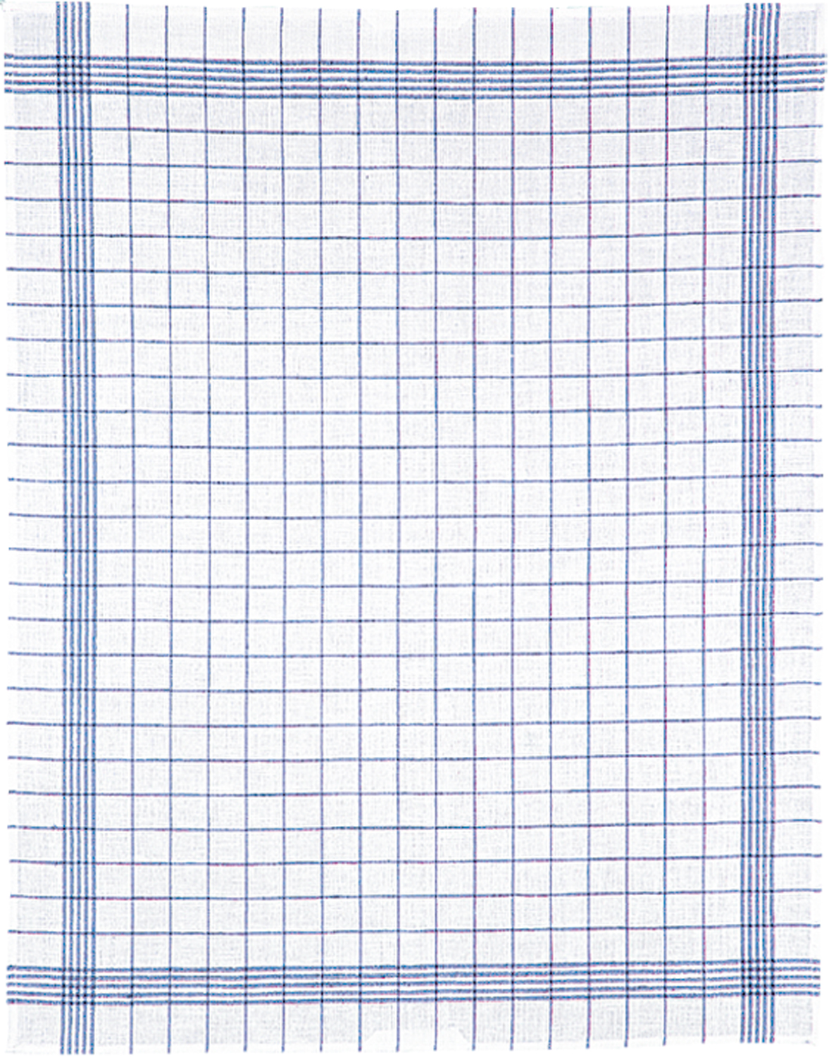 Gläsertuch - Reinleinen Karo 50 x 70 cm