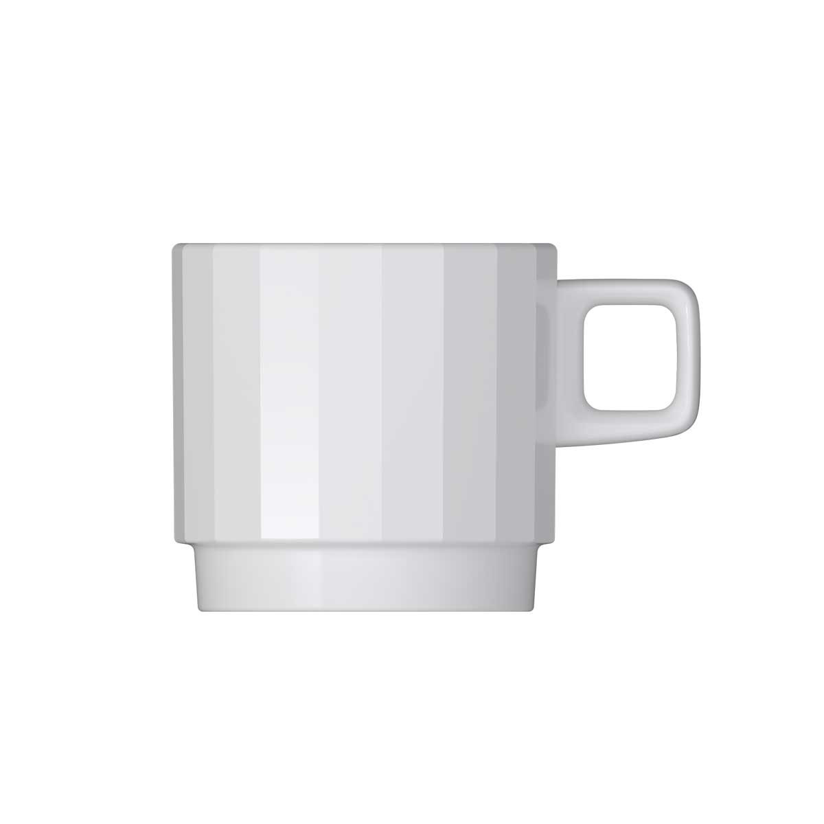 Bauscher, Edge - Cappuccino-Obere stapelbar, 0,25 ltr.