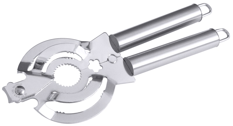 Deckelöffner POLARIS, Edelstahl, D: 8 cm, L: 23,5 cm