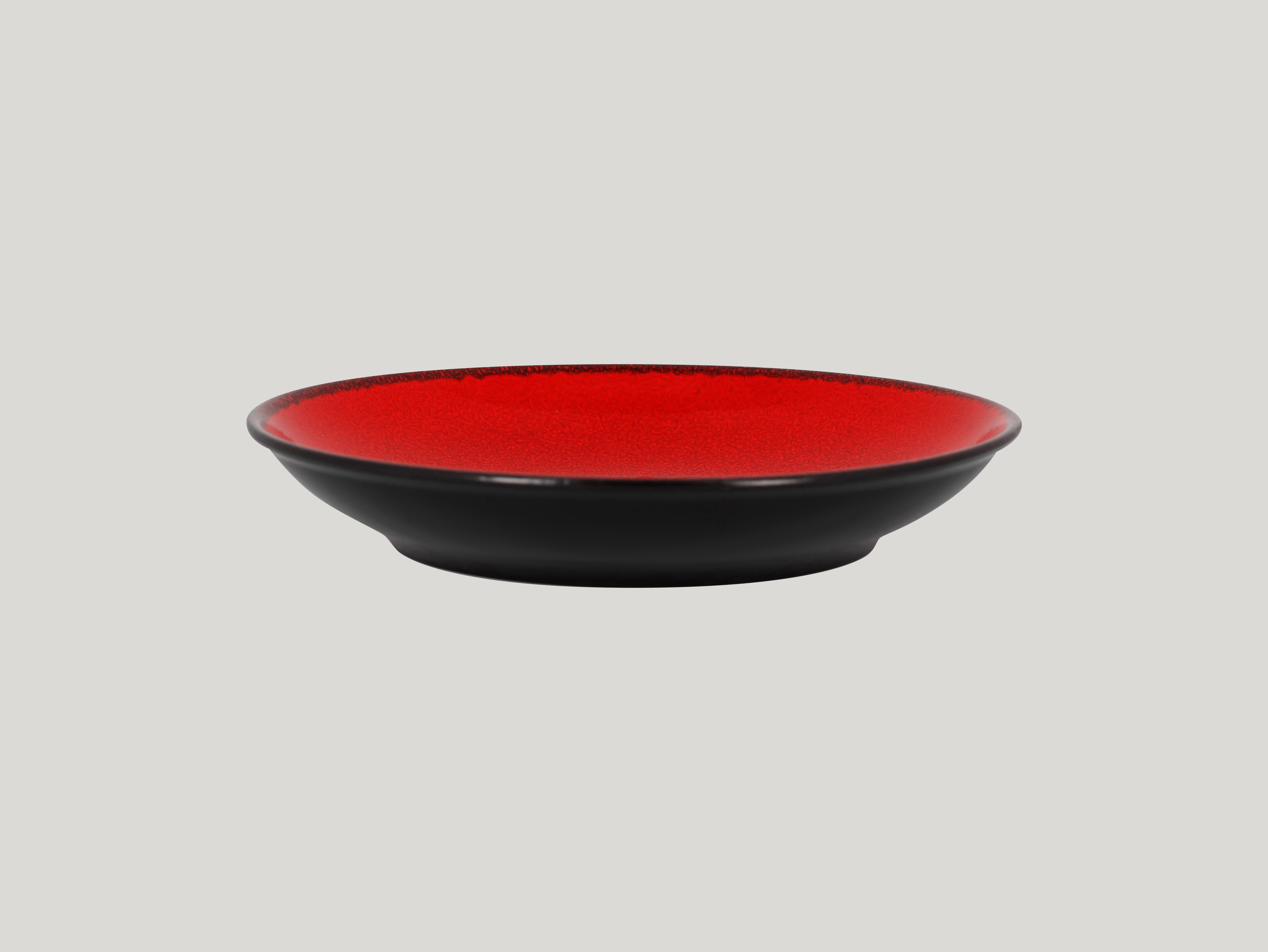 RAK, Fire : Red - Teller tief coup, 27,8 x 4,7 cm/ 1,38 ltr.