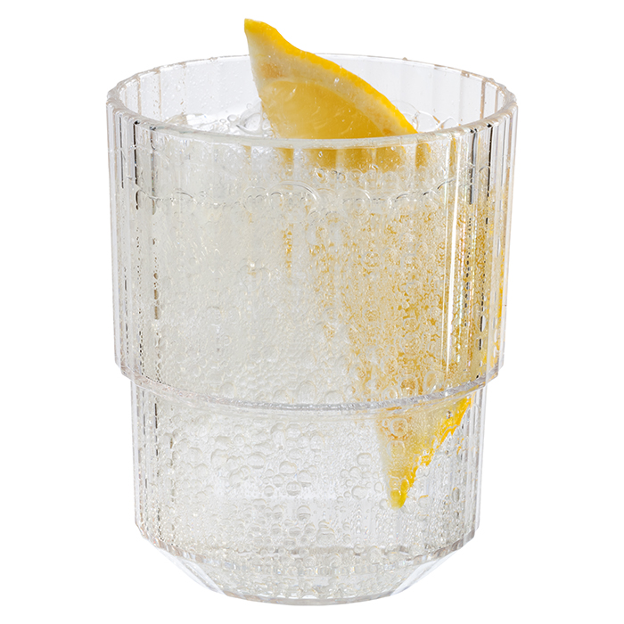 Trinkbecher Linea, Tritan, D: 6,5 cm, H: 8 cm, I: 150 ml, Farbe: crystal clear