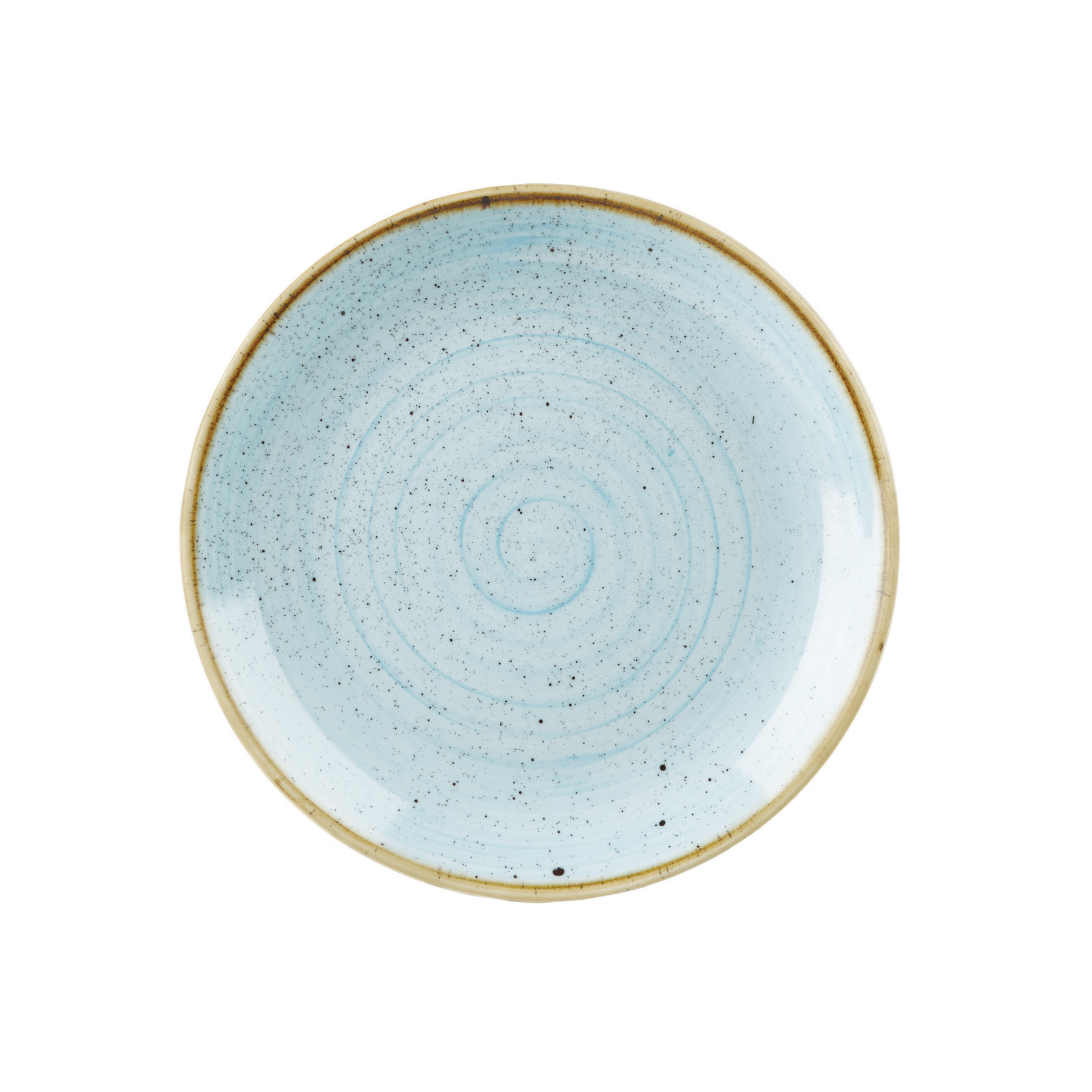 Churchill, Stonecast : Duck Egg Blue - Teller flach Coup, 26 cm