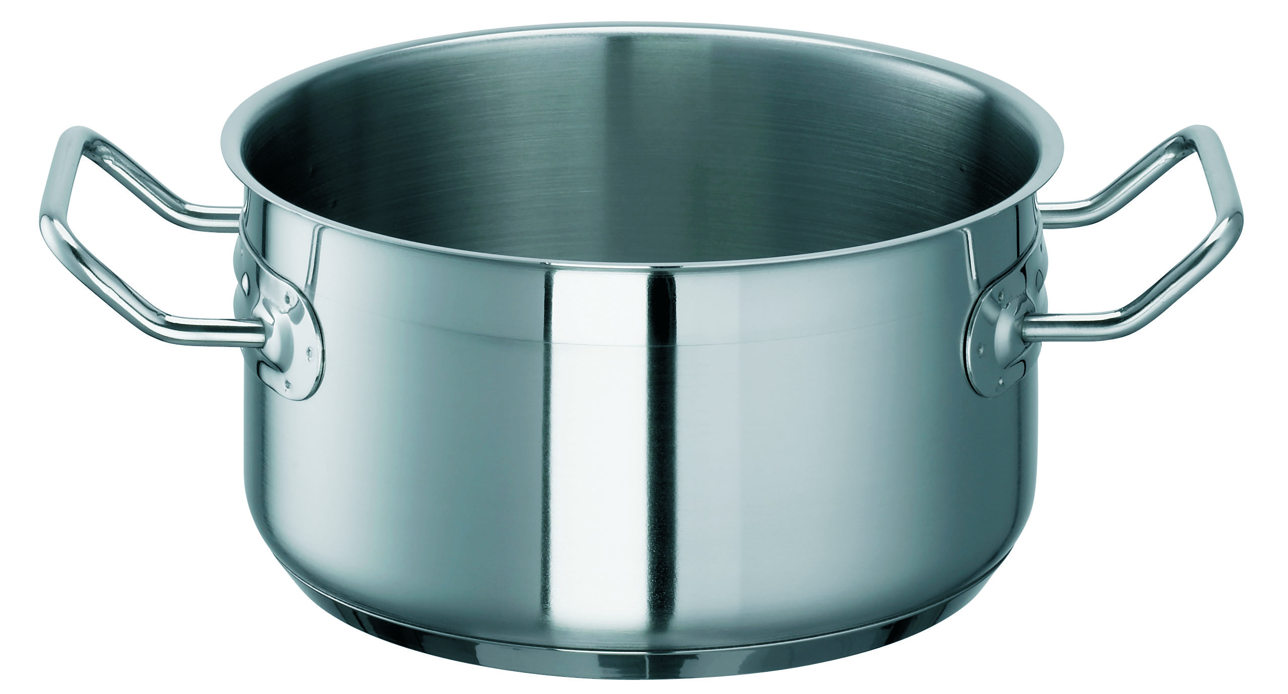 Bratentopf niedrig, Serie Chef, Inhalt: 3,3 ltr., D: 20 cm, H: 10,5 cm