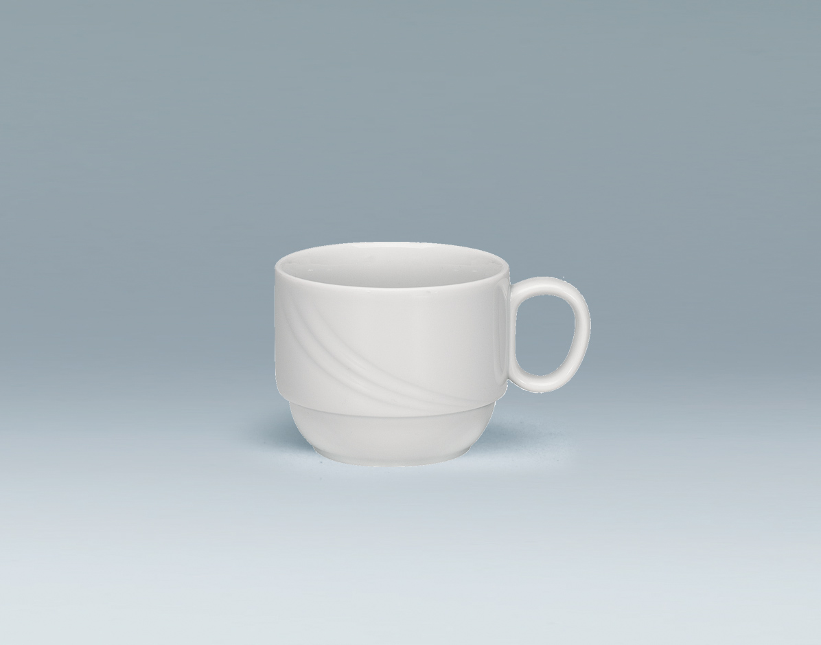 Bauscher Care, Donna Senior - Spezialtasse stpb., weiss, uni, 0,18 ltr.