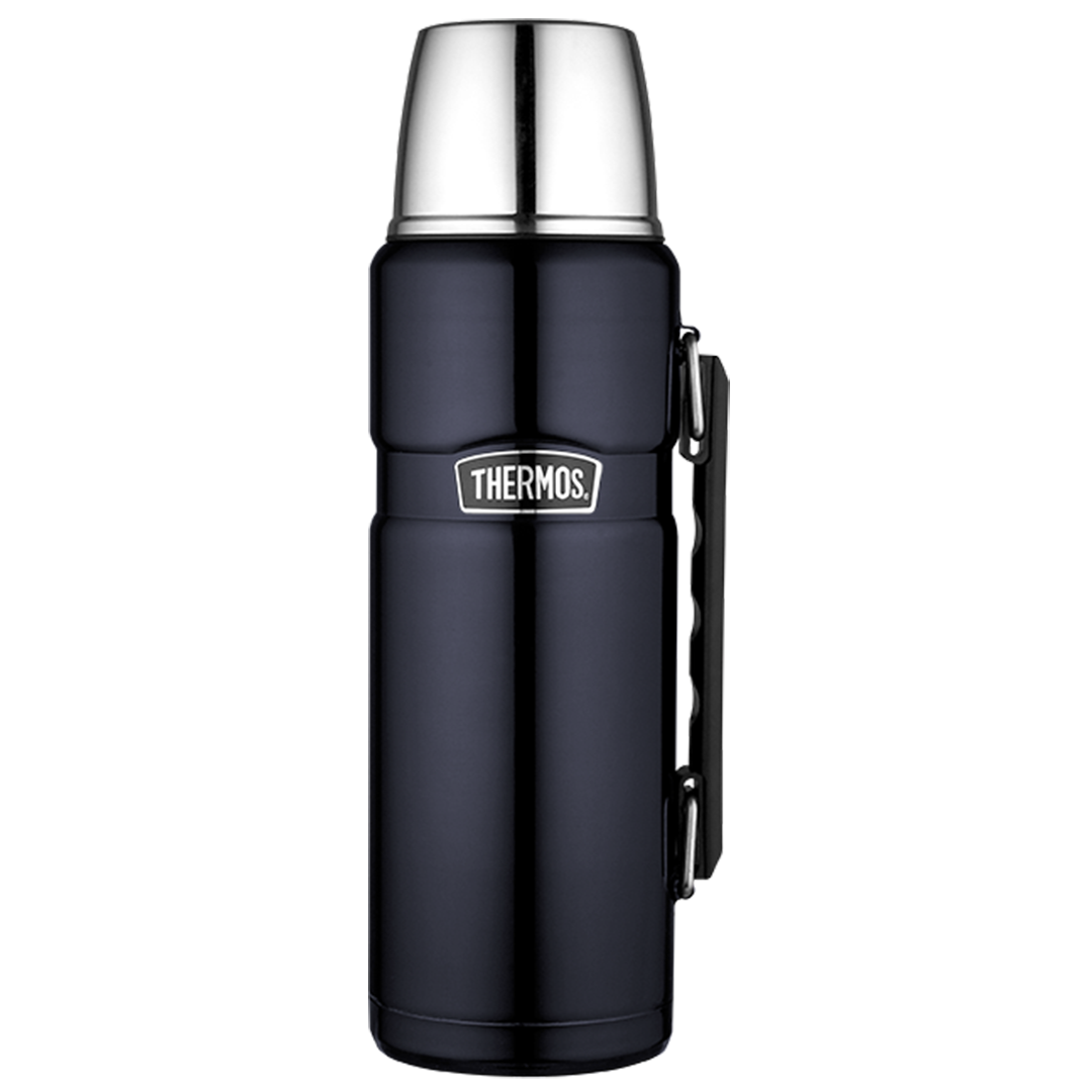 Isolierflasche Thermos Stainless King m. Tragegriff, Inhalt: 1,2 ltr., Midnight Blue