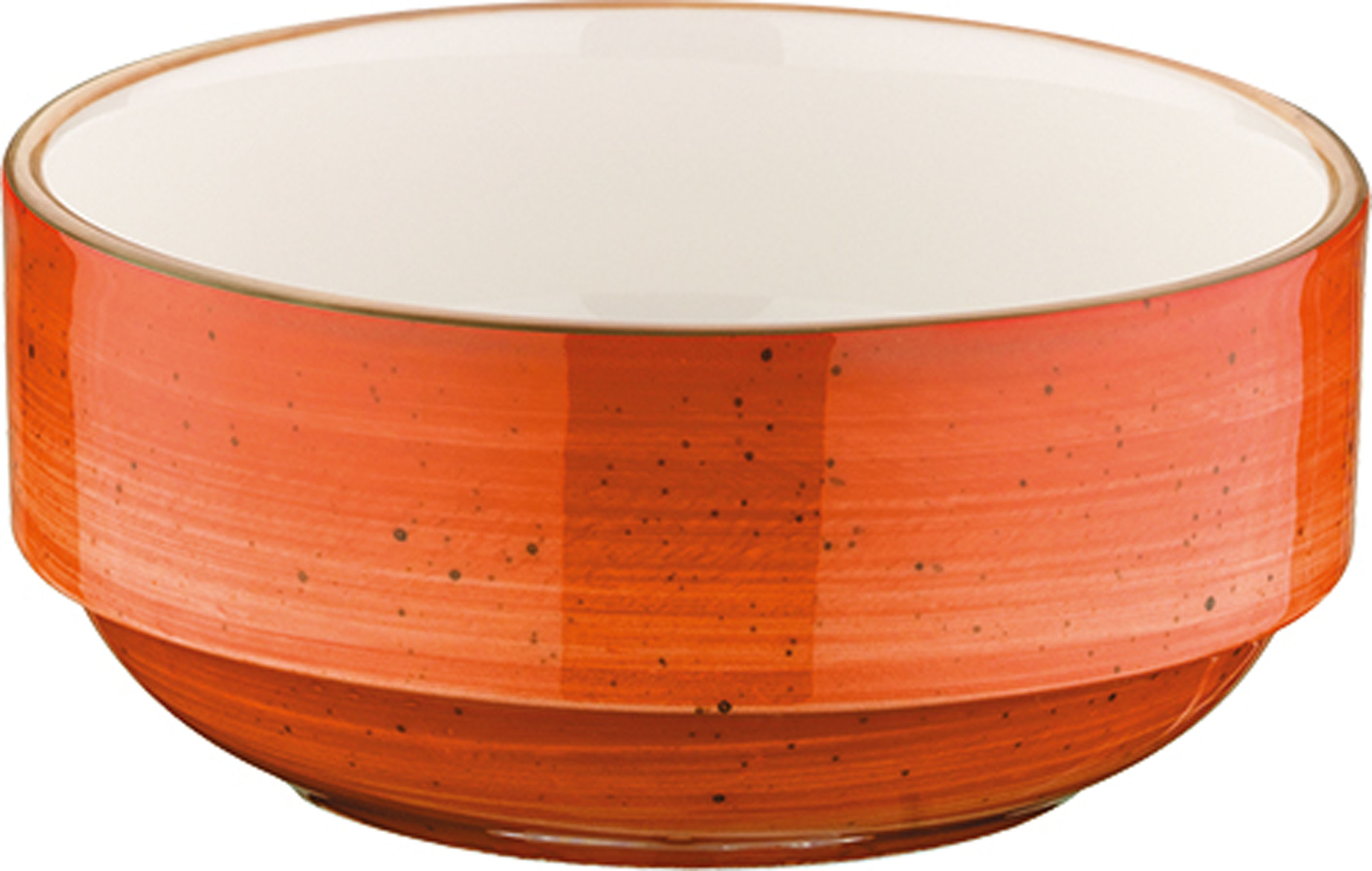 Aura, Terracotta : Banquet Schale stapelbar, 6 cm/ 0,03 ltr.