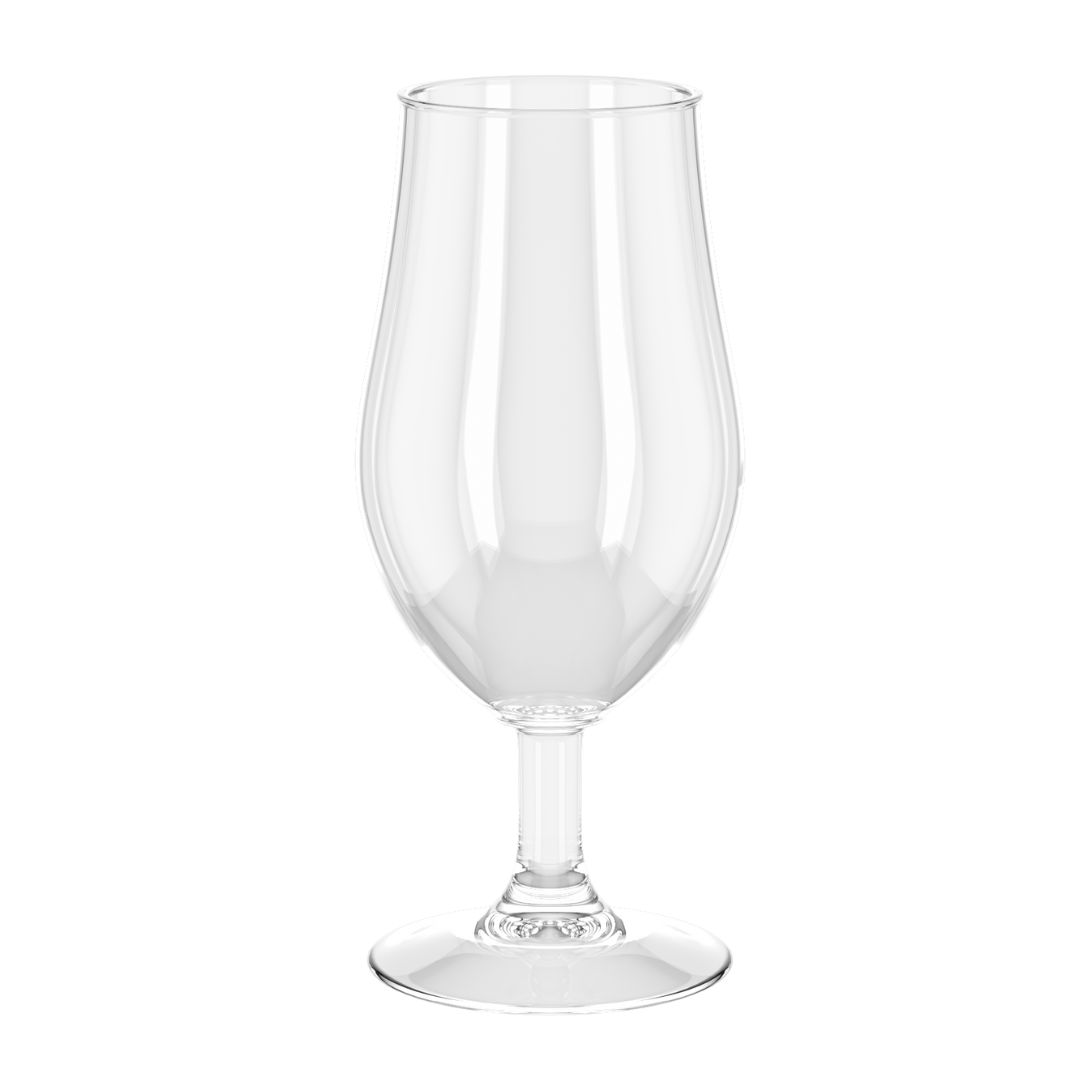 Aku, Mehrweg - Biertulpe 500 ml, Tritan, D: 8,0 cm, H: 18,1 cm, Fb. Glasklar