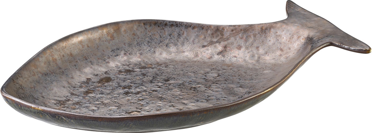 Playground, Steinzeug - SHELLS : Platte Spezial 30 x 19 cm