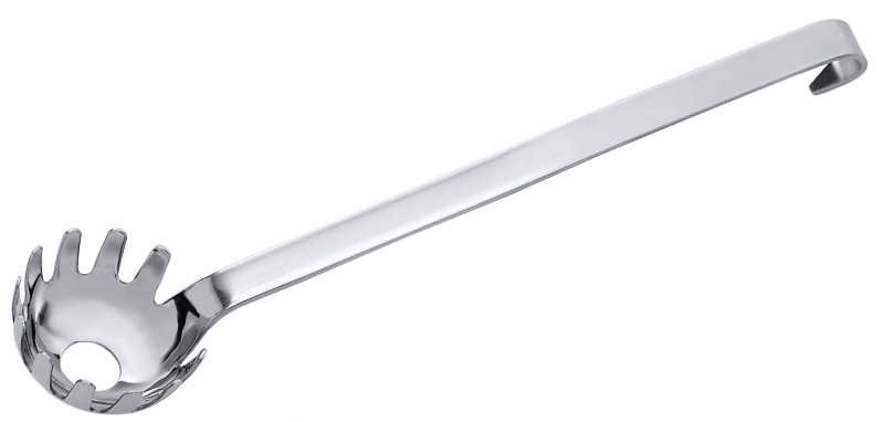 Spaghettiheber, Edelstahl, 7 cm, L: 32 cm