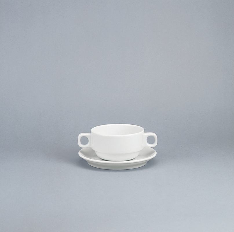 Schönwald, 898 - Suppen-Obere stpb. 2. Hkl., weiss, uni, 0,26 ltr.