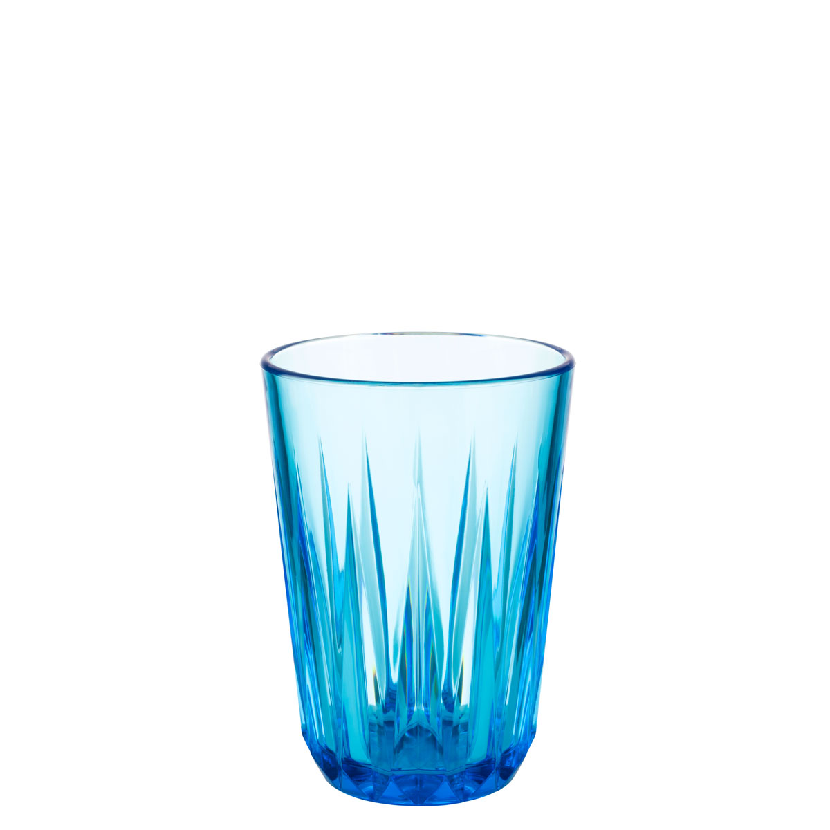 Trinkbecher Crystal, Tritan, D: 7,0 cm, H: 9,5 cm, I: 0,15 ltr., Farbe: blue