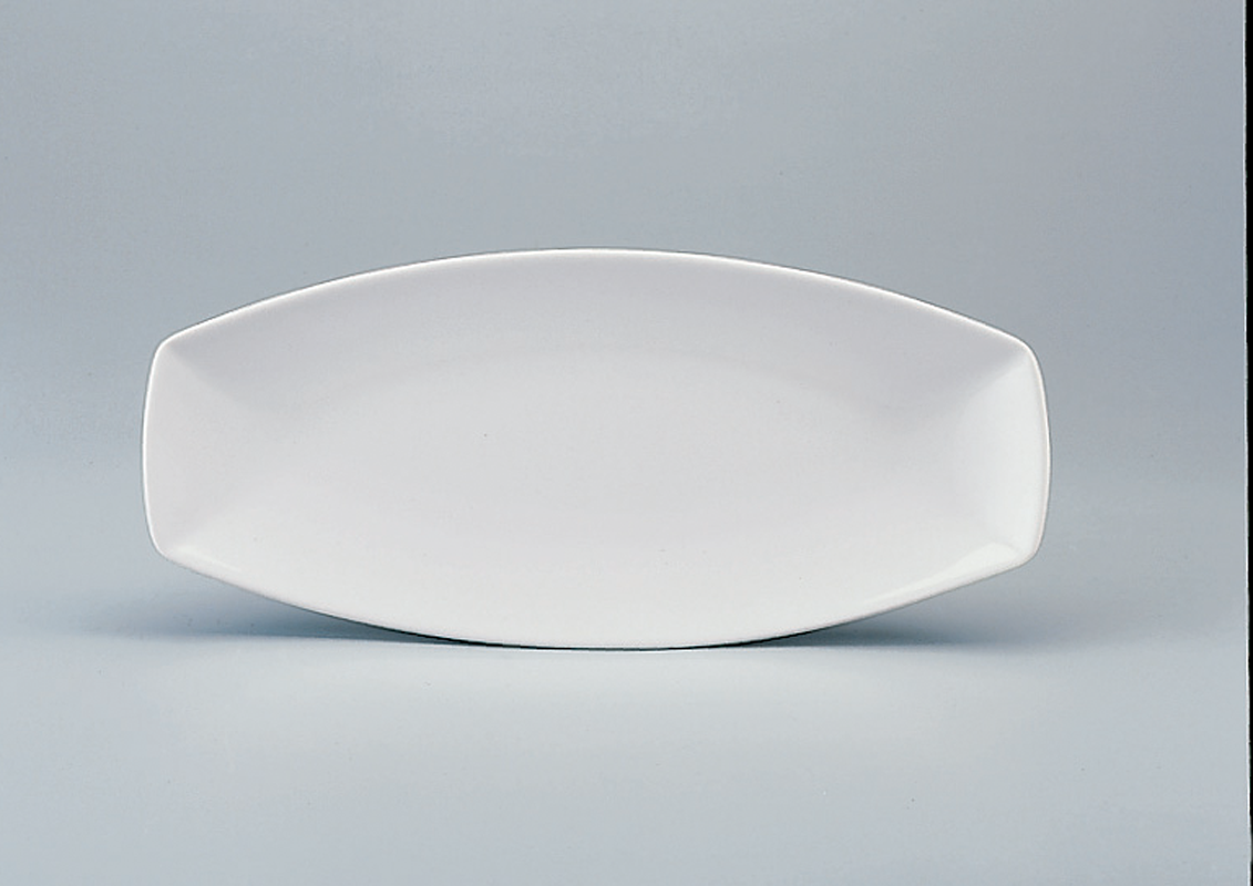 Schönwald, Event - Platte oval, weiss, uni, 40 cm