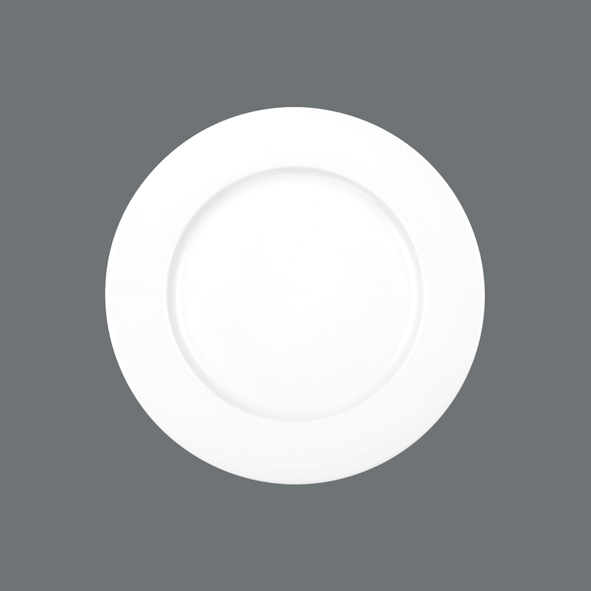 Seltmann Weiden, Meran - Teller flach, weiss, uni, 23 cm