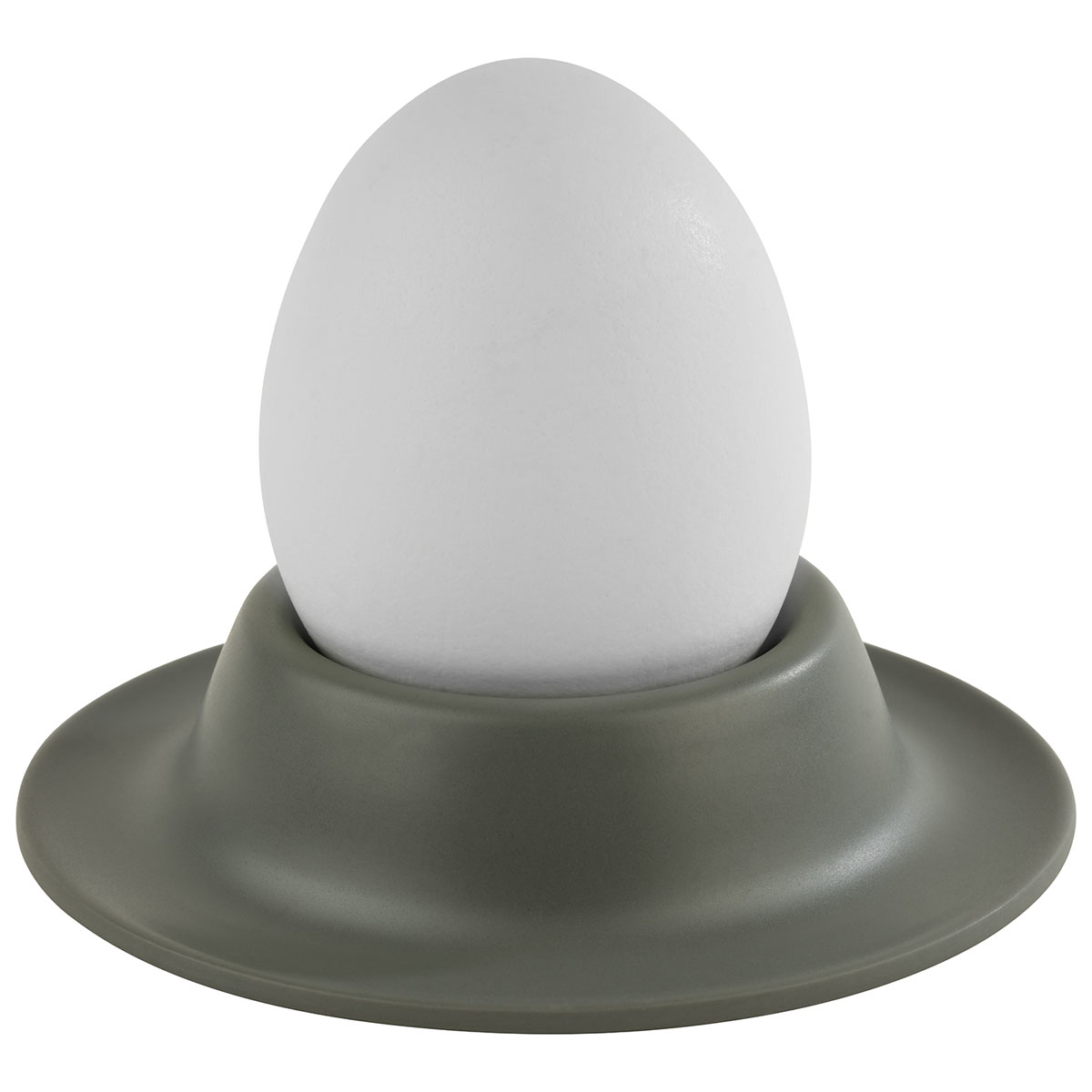 Eierbecher EGGY, 4er-Set, Melamin, D: 8,5 cm, H: 2 cm, Fb. grau matt