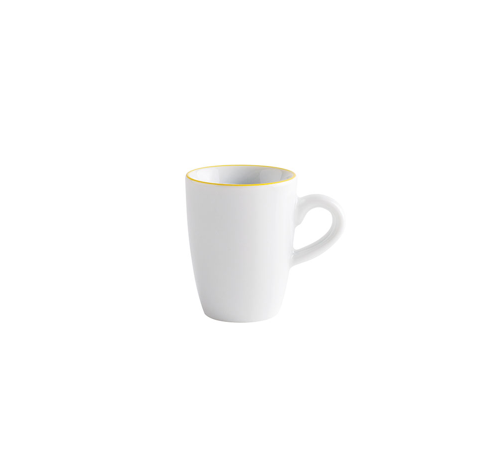 Kahla, Pronto Line : Sunny Yellow - Espresso-Obertasse hoch 0,10 ltr.