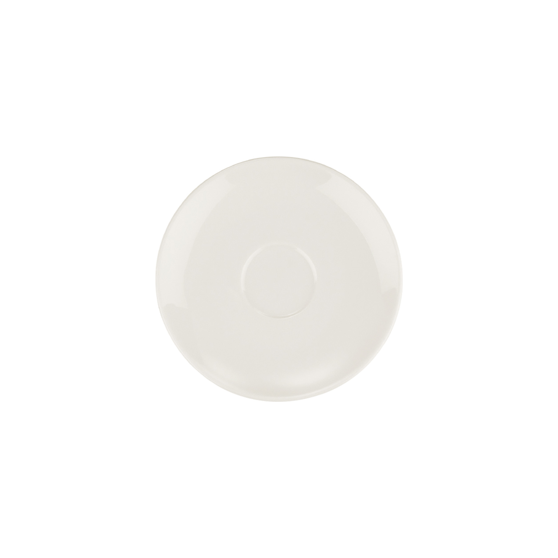 Rita, Cream : Espresso-Untertasse 12 cm