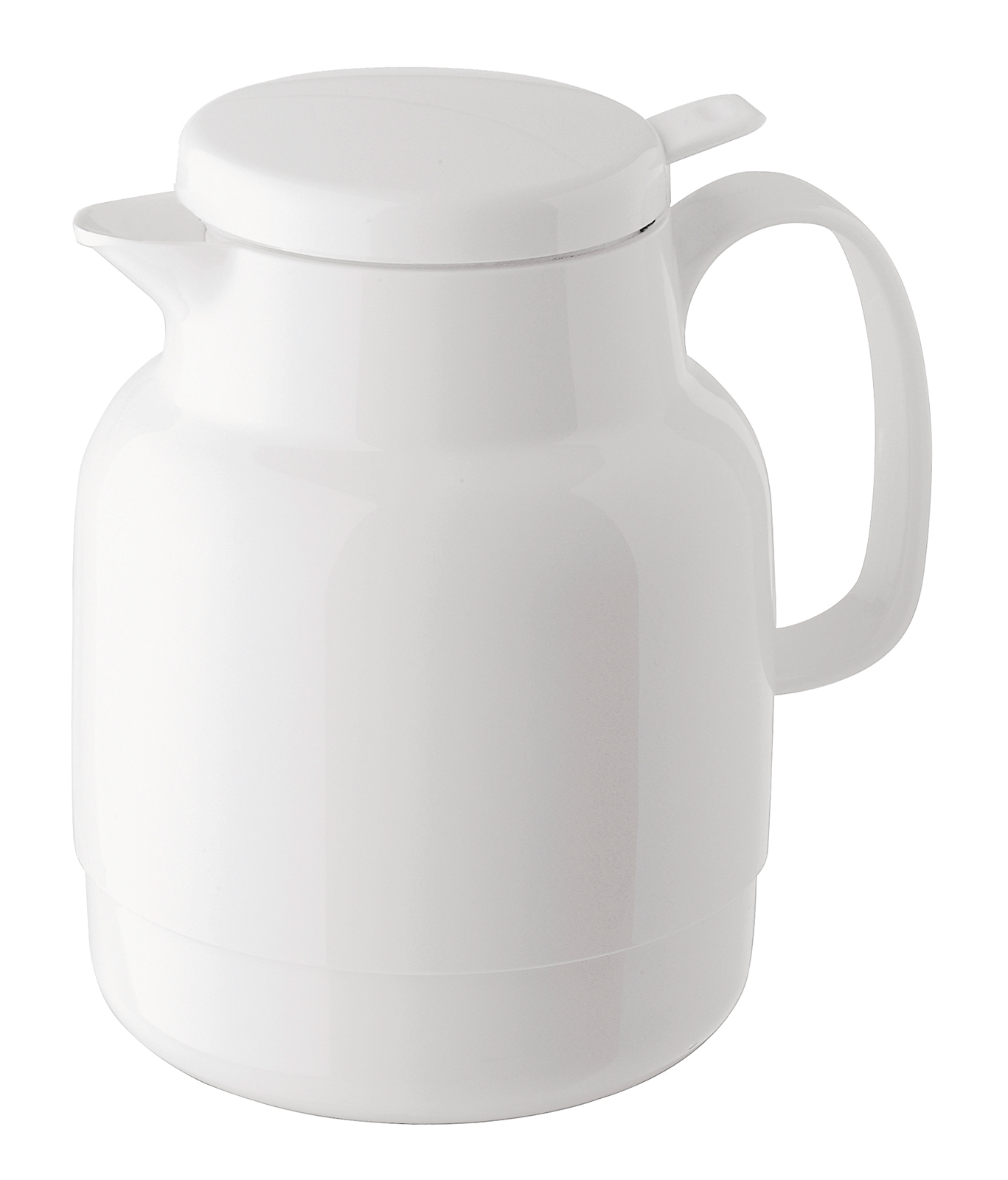 Isolierkanne Helios Mondo Push, Inhalt: 1,3 ltr., Farbe: weiß