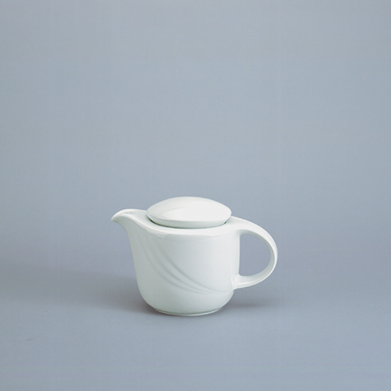 Bauscher, Donna - Teekanne komplett, weiss, uni, 0,35 ltr.