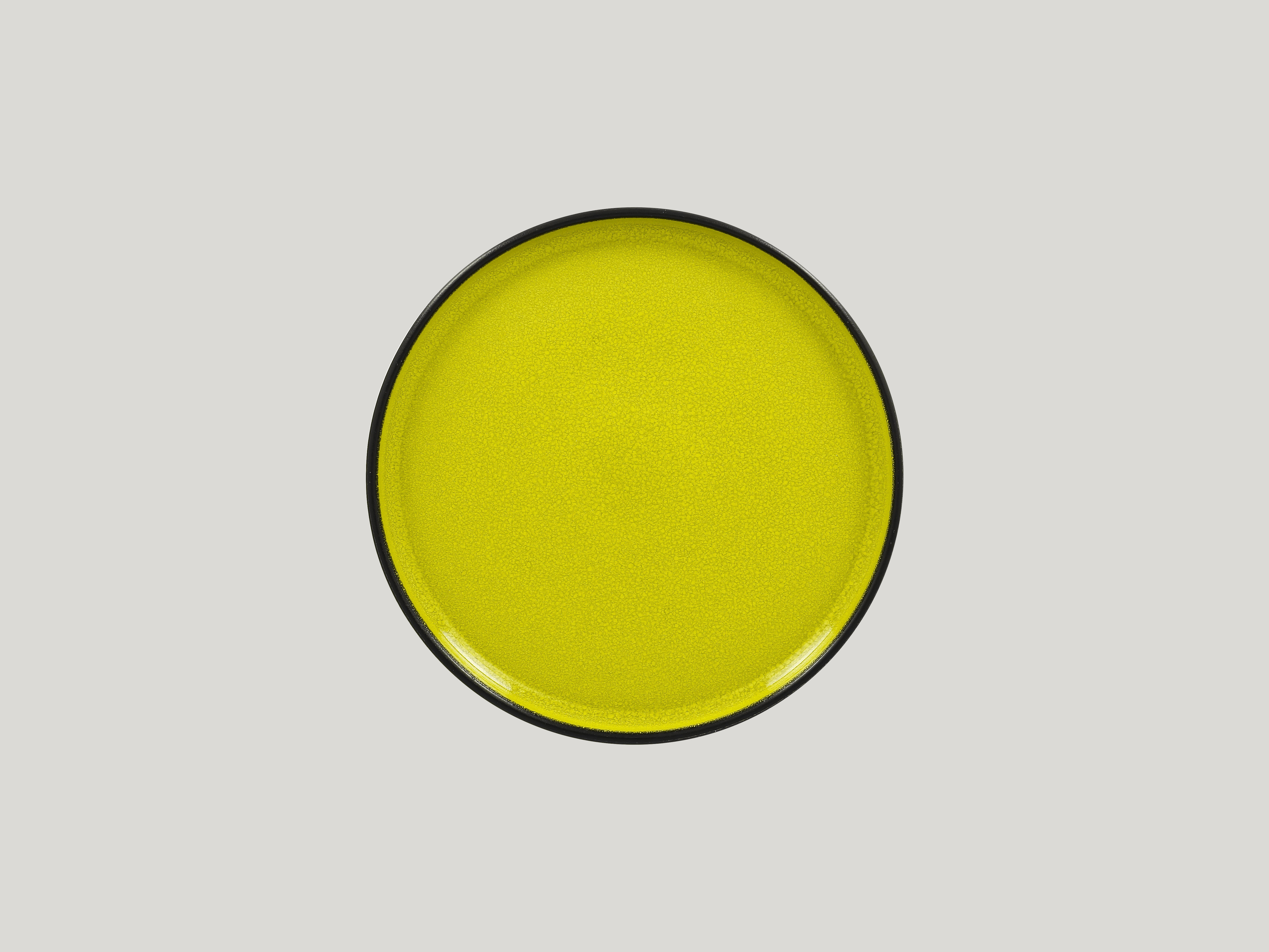 RAK, Fire : Green - Teller flach, senkrechter Rand, 22,7 x 2,5 cm