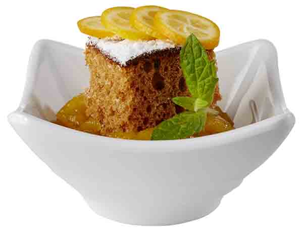 Schale MINI 8 x 8 cm, H: 4 cm, Melamin, weiss, 0,1 ltr.