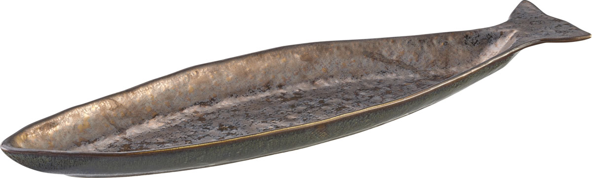Playground, Steinzeug - SHELLS : Platte Spezial 43 x 12 cm