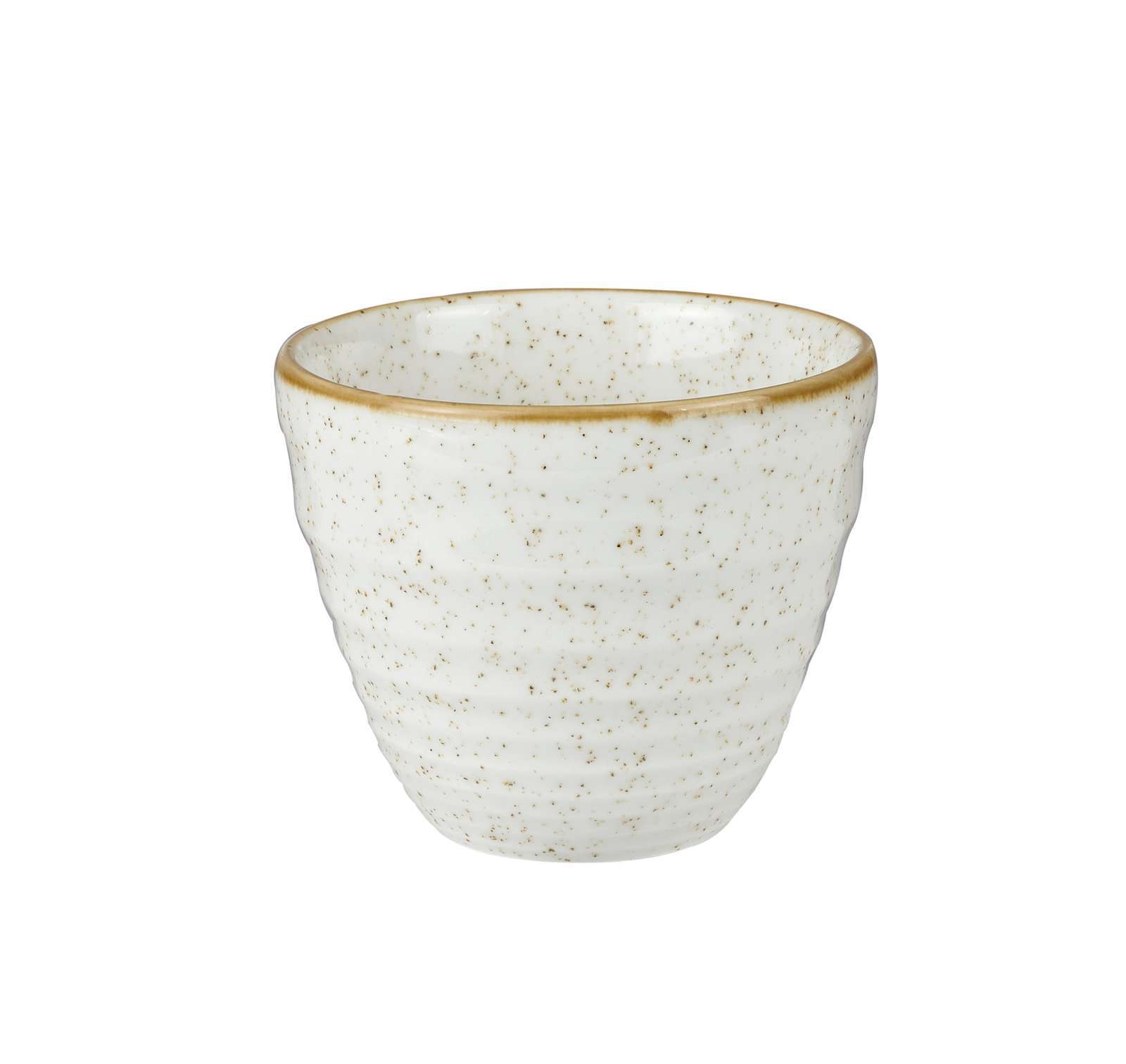 Churchill, Stonecast : Barely White - Ripple Chip Mug, 9,5 x 8,3 cm/ 0,28 ltr.