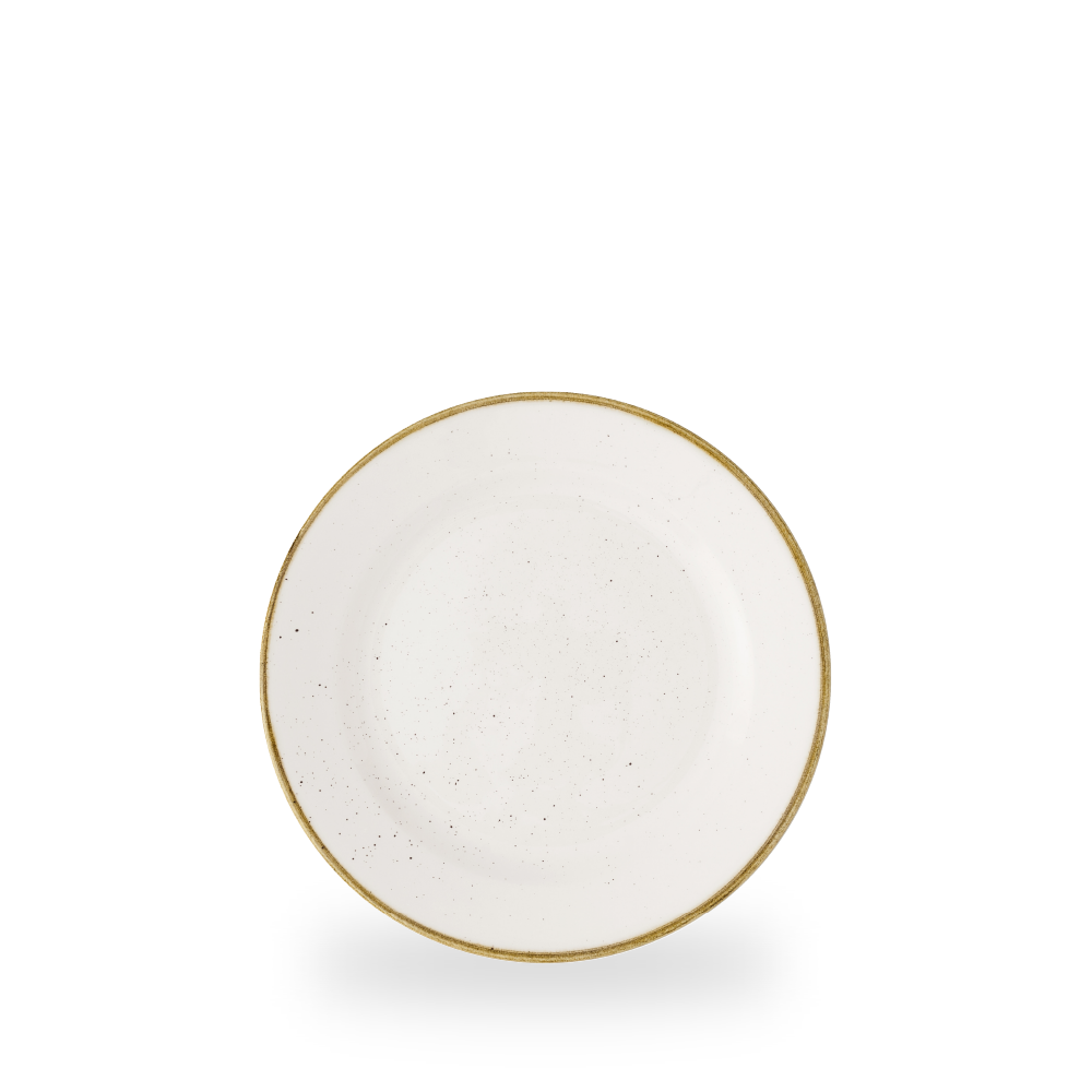 Churchill, Stonecast Profile : Barley White - Teller flach Fahne, 21 cm