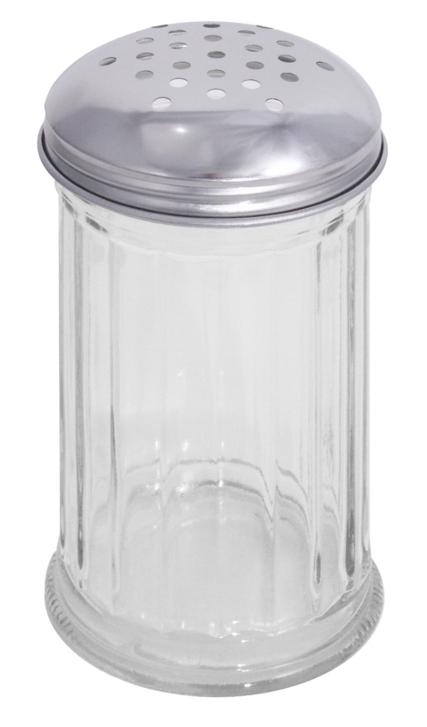 Käsestreuer, I: 0,3 ltr., D: 7,5 cm, H: 14 cm, Edelstahl