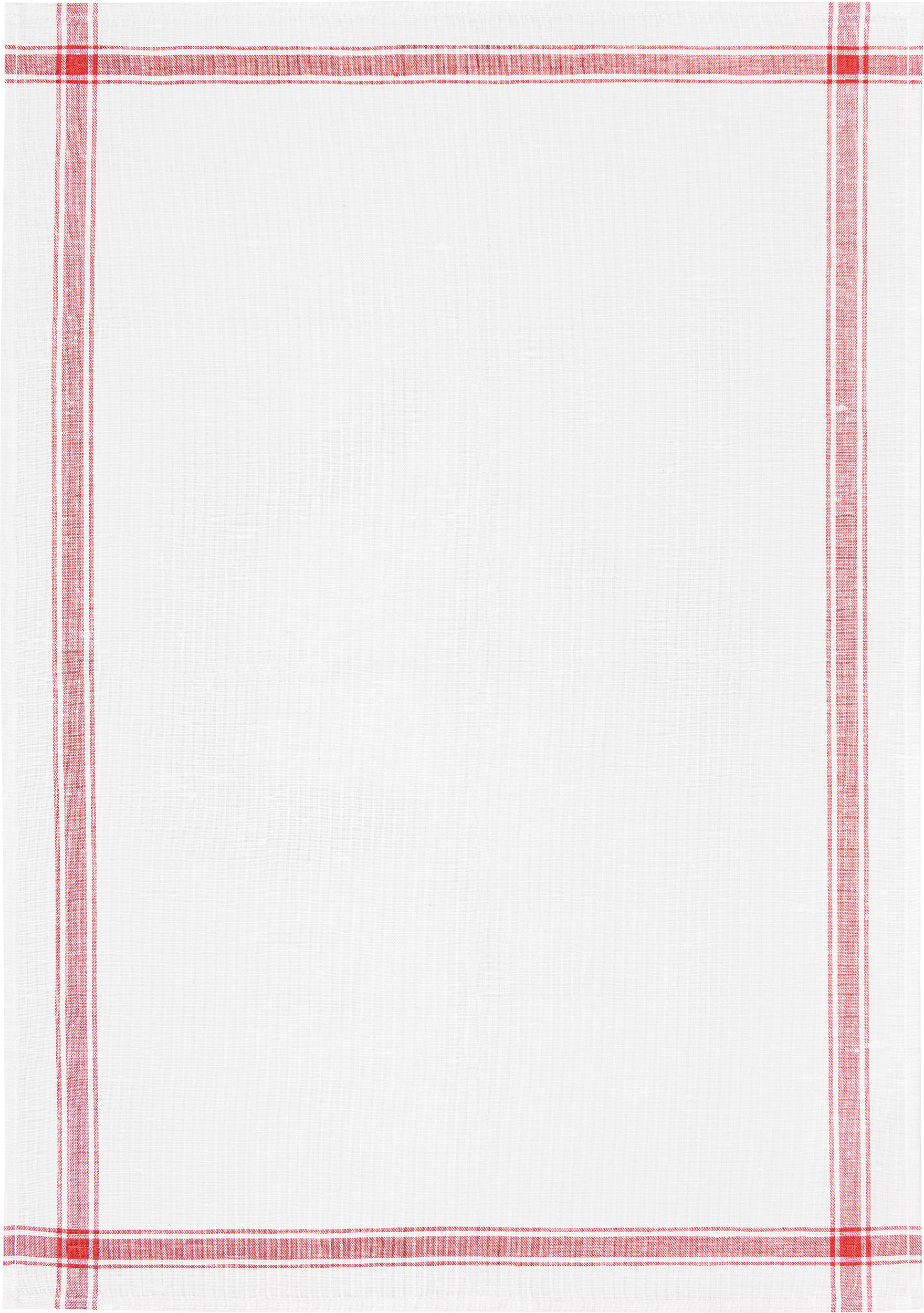 Gläsertuch - Halbleinen Rahmen 50 x 70 cm