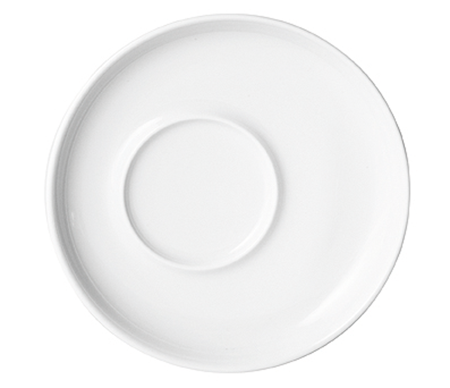 Kahla, Five Senses - Espresso-Untertasse, weiss, uni, 11 cm