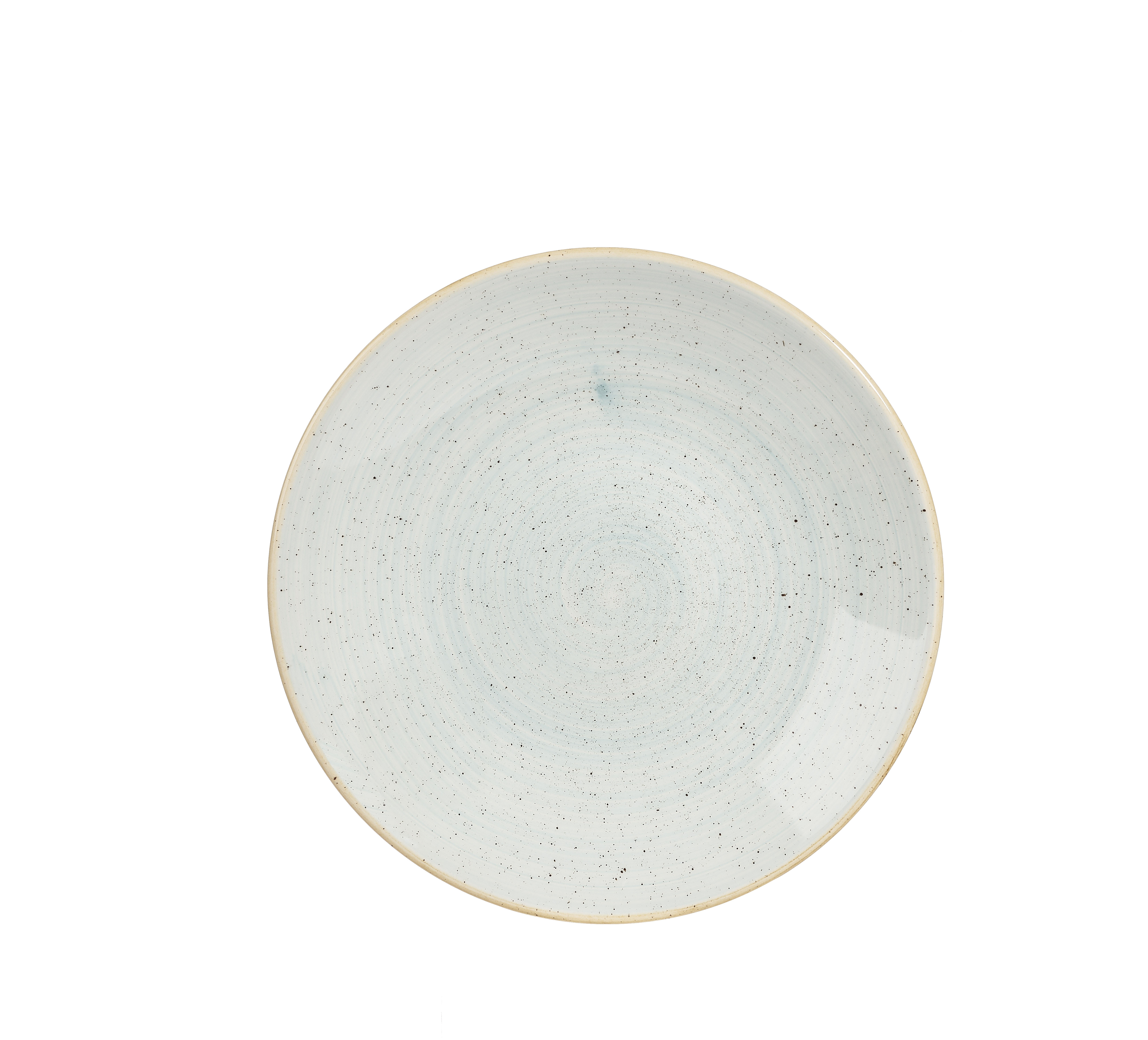 Churchill, Stonecast : Duck Egg Blue - Teller halbtief rund Coup, 22,5 cm